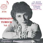 Rosalyn Tureck - Legendary Treasures - Import 2 CD