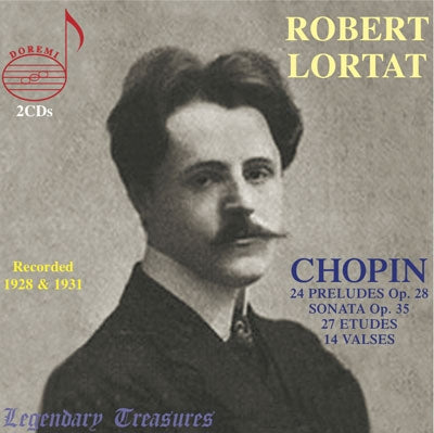 Robert Lortat - Chopin: 24 Preludes; Sonata, Op. 35; 27 Etudes & More - Import 2 CD