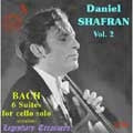 Daniil Shafran - Bach: 6 Suites For Cello Solo (Complete) - Import 2 CD