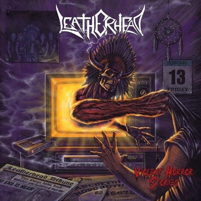 Leatherhead - Violent Horror Stories - Import Vinyl LP Record Limited Edition