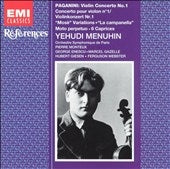 Pierre Monteux - Paganini: Violin Concerto no 1, etc / Yehudi Menuhin - Import CD