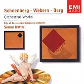 Simon Rattle - Schoenberg, Webern, Berg / Rattle, Auger, City of Birmingham - Import CD