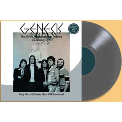 Genesis - The Shrine Auditorium, Los Angeles 24 January 1975 / King Biscuit - Import Gray Vinyl LP Record Limited Edition