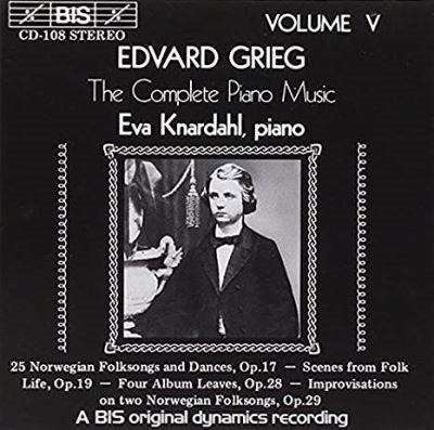 Eva Knardahl - Grieg: Knardahl Eva - Import CD
