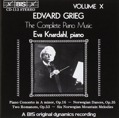 Eva Knardahl - Grieg: Piano Concerto / Norwegian Dances / Romances - Import CD