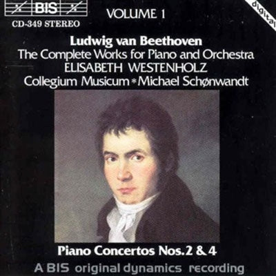 Copenhagen Collegium Musicum - Beethoven: Piano Concertos no 2 & 4 / Westenholz, Schonwandt - Import CD