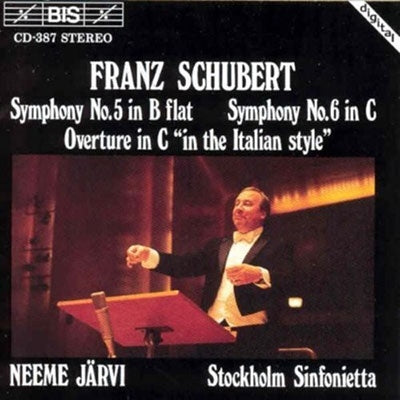 Neeme Jarvi - Schubert: Symphonies Nos. 5 & 6, Overture in C Major in Italian Style Op.170 - Import CD