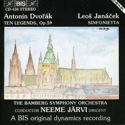 Neeme Jarvi - Dvorak: Ten Legends; Janacek: Sinfonietta - Import CD