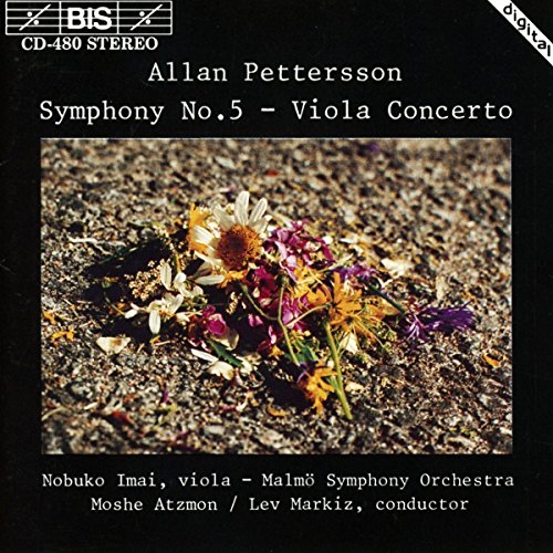 Pettersson, Gustav Allan (1911-1980) - Symphony No.5, Viola Concerto : Atzmon, Markiz / Malmo.so, Mobuko Imai(Va) - Import CD