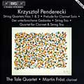 Martin Frost (Conductor) - Penderecki: Music For Clarinet & String Quartet - Import CD
