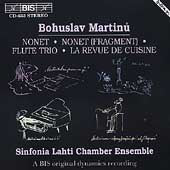 Lahti Chamber Ensemble - Martinu: Nonets, Trio, La Revue de Cuisine / Sinfonia Lahti - Import CD