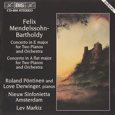 Roland Pontinen, Love Derwinger, Denisov / Markis / Sinfonietta Amsterdam - Mendelssohn: Concerto in E - Import CD
