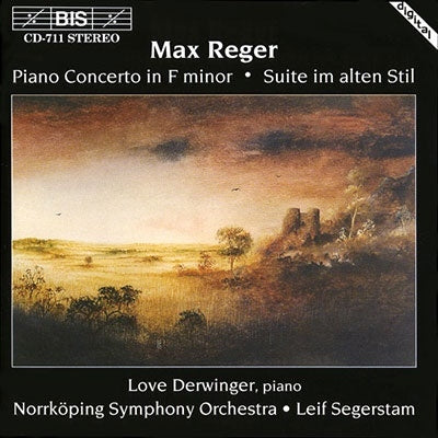 Love Derwinger - Reger: Piano Concerto - Import CD