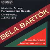 Masaaki Suzuki / Tapiola Sinfonietta - Bartok: Music for Strings, Divertimento, etc / Kantarow - Import CD