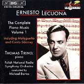 Bartos, Michael, Polish National Radio Symphony Orchestra - Lecuona: The Complete Piano Music Volume 1 / Tirino, Bartos - Import CD