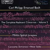 Bach, c.p.e. / Spanyi - C. P. E. Bach: Complete Keyboard Concertos Vol 5 / Spanyi - Import CD