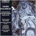Holmboe / Laurin, dan / Aalborg So, Hughes - Holmboe: Recorder Concerto, Flute Concertos / Hughes, et al - Import CD