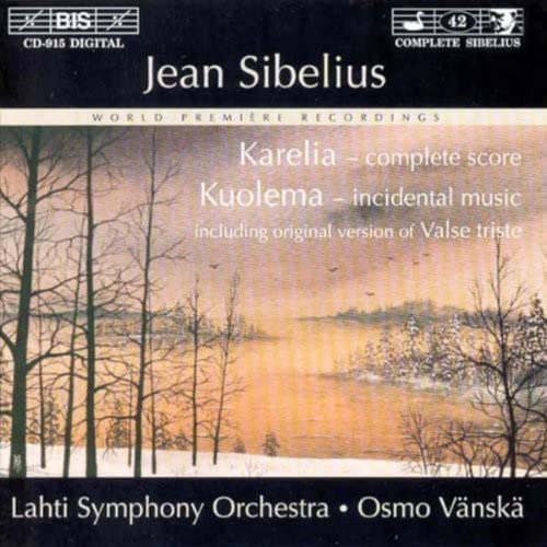 Sibelius (1865-1957) - Karelia(Orginal): Vanska / Lahti.so - Import CD