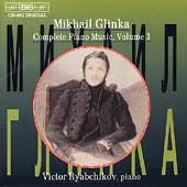 Victor Ryabchikov - Glinka: Complete Piano Music Vol 3 / Victor Ryabchikov - Import CD