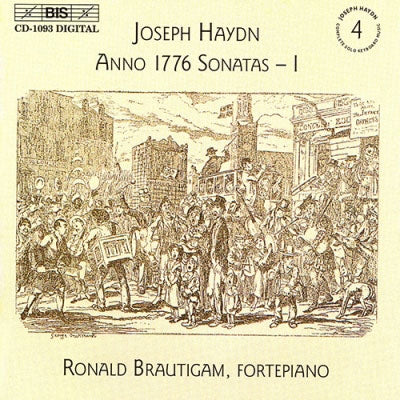 Ronald Brautigam - Haydn: Anno 1776 Sonatas-1 4 / Keyboard Sonatas 42-44 - Import CD