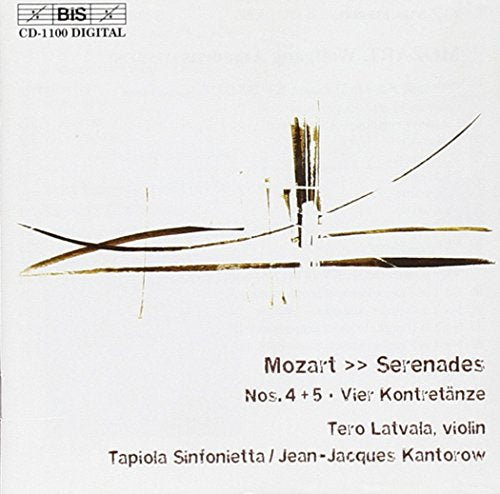 Mozart (1756-1791) - Serenade.2, 4, 5: J.j.kantorow / Tapiola Sinfonietta - Import CD