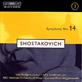 Shostakovich / Rodgers / Tomlinson / Wrigglesworth - Shostakovich: Symphony no 14 / Wigglesworth, Rodgers, et al - Import CD