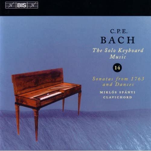 Bach, Carl Philipp Emanuel (1714-1788) - Keyboard Works Vol.14: Spanyi(Clavichord) - Import CD