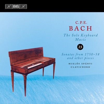 Miklos Spanyi - C.P.E.Bach: Solo Keyboard Music Vol.23 - Import CD