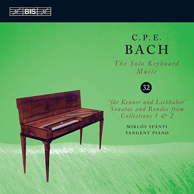 Miklos Spanyi - C.P.E.Bach: Solo Keyboard Music Vol.32 - Import CD