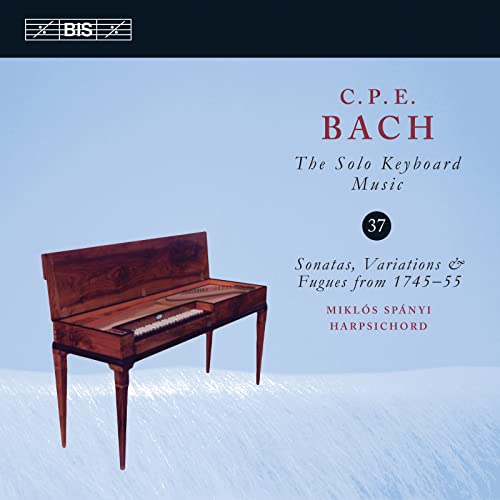 Bach, Carl Philipp Emanuel (1714-1788) - Keyboard Works Vol.37 : Miklos Spanyi(Cemb) - Import CD