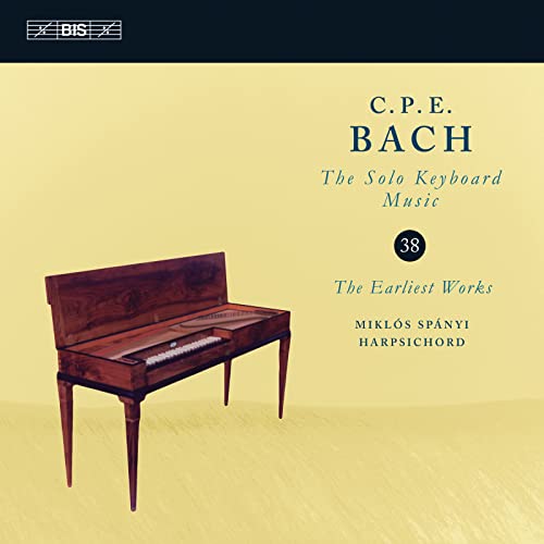 Bach, Carl Philipp Emanuel (1714-1788) - Keyboard Works Vol.38-the Earliest Works: Spanyi(Cemb) - Import CD