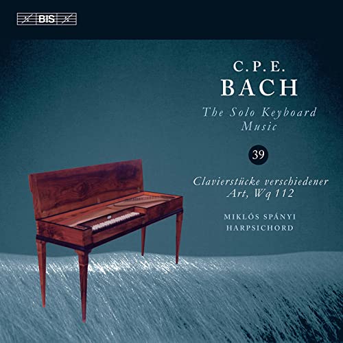 Bach, Carl Philipp Emanuel (1714-1788) - Keyboard Works Vol.39-clavierstucke Verschiedener Art: Spanyi(Cemb) - Import CD