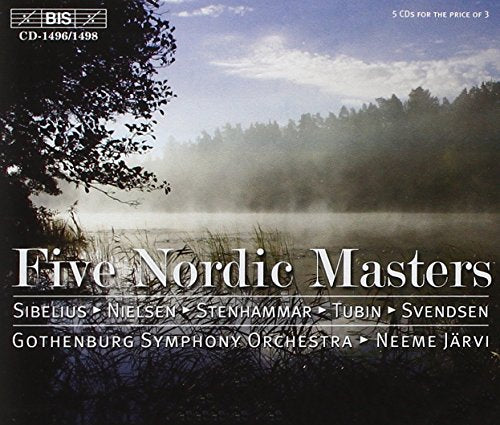 NIELSEN CARL / SIBELIUS JEAN; - Five Nordic Masters - Import 5 CD