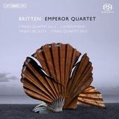 Britten / Emporer Quartet - Britten: String Quartet No.2, 3 Divertimenti, Miniature Suite, etc - Import SACD Hybrid