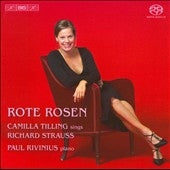 Royal Concertgebouw Orchestra - R.Strauss: Lieder - Rote Rosen, Morgen!, Einerlei, etc / Camilla Tilling(S), Paul Rivinius(p), Ulf Wallin(vn) - Import SACD Hybrid