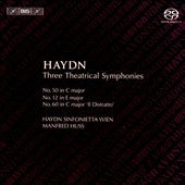 Manfred Huss - Haydn: Theatrical Symphonies No.50, No.12, No.60 - Import SACD Hybrid