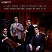 Escher String Quartet - Mendelssohn: String Quartets No.2, No.3, 4 Pieces for String Quartet Op.81 - Andante, Scherzo - Import SACD Hybrid