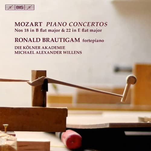 Mozart (1756-1791) - Piano Concertos Nos.18, 22 : Brautigam(Fp)Willens / Kolner Akademie (Hybrid) - Import SACD Hybrid