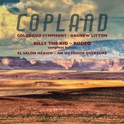 Copland (1900-1990) - Billy the Kid, Rodeo, El Salon Mexico, etc : Litton / Colorado Symphony Orchestra (Hybrid) - Import SACD Hybrid