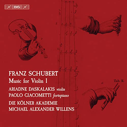 Schubert (1797-1828) - Music For Violin Vol.1: Daskalakis(Vn)Willens / Kolner Akademie Giacometti(Fp) - Import SACD Hybrid