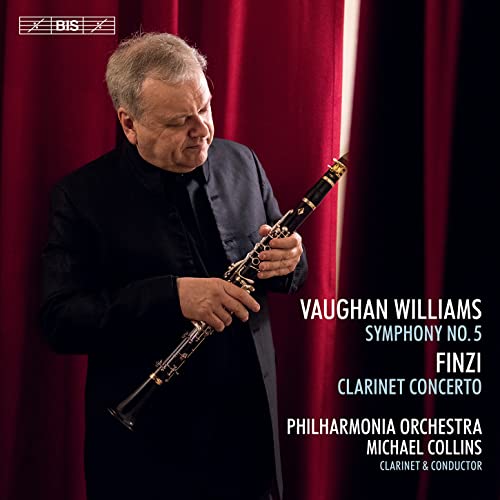 Vaughan Williams (1872-1958) - Vaughan-Williams Symphony No.5, Finzi Clarinet Concerto : Michael Collins(Cl)/ Philharmonia (Hybrid) - Import SACD Hybrid
