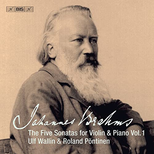 Brahms (1833-1897) - Sonatas For Violin & Piano Vol.1 : Ulf Wallin(Vn)Roland Pontinen(P)(Hybrid) - Import SACD Hybrid