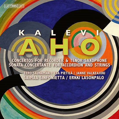Eero Saunamaki; Aho, Kalevi (1949-) - Aho, Kalevi (1949-) Concertante Works : Saunamaki(Rec)Pietila(Sax)Valkeajoki(Accd)Lasonpalo / Saimaa Sinfonietta (Hybrid) - Import SACD Hybrid