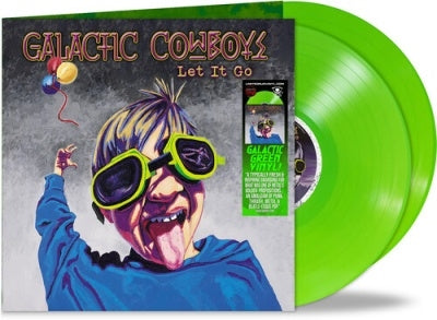 Galactic Cowboys - Let It Go - Import Galactic Green Vinyl 2 LP Record Limited Edition