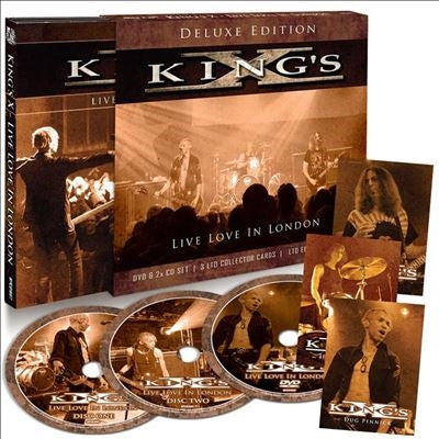 King'S X - Live Love In London (Deluxe Edition) - Import 2CD+DVD