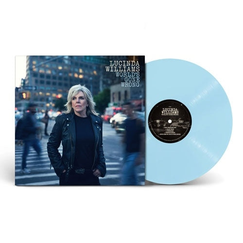 Lucinda Williams - World's Gone Wrong (Indie Exclusive) - Import Sky Blue Vinyl LP Record
