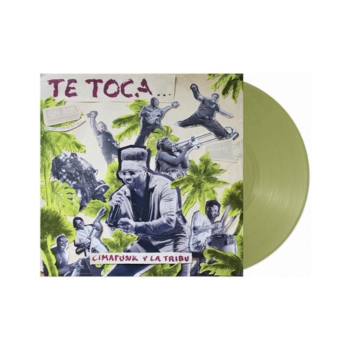 Cimafunk - Te Toca - Import Olive Green Vinyl LP Record