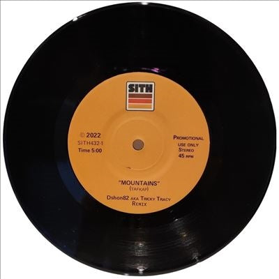 Dshon82 、 King Pros  -  Mountains / Love To Love You  -  Import 7inch Single Record