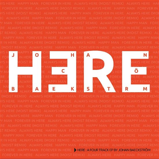 Johan Baeckstrom - Here Ep - Import CD