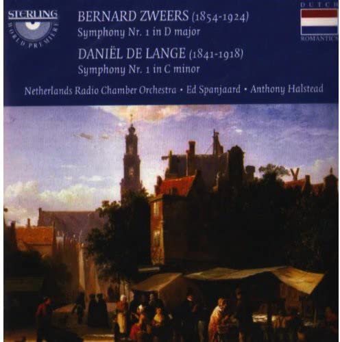 Bernard Zweers - ZWEERS:SYMPHONY NO.1/DE LANGE:SYMPHONY NO.1 OP.4:ED SPANJAARD(cond)/NETHERLANDS RADIO CHAMBER ORCHESTRA/ETC - Import CD